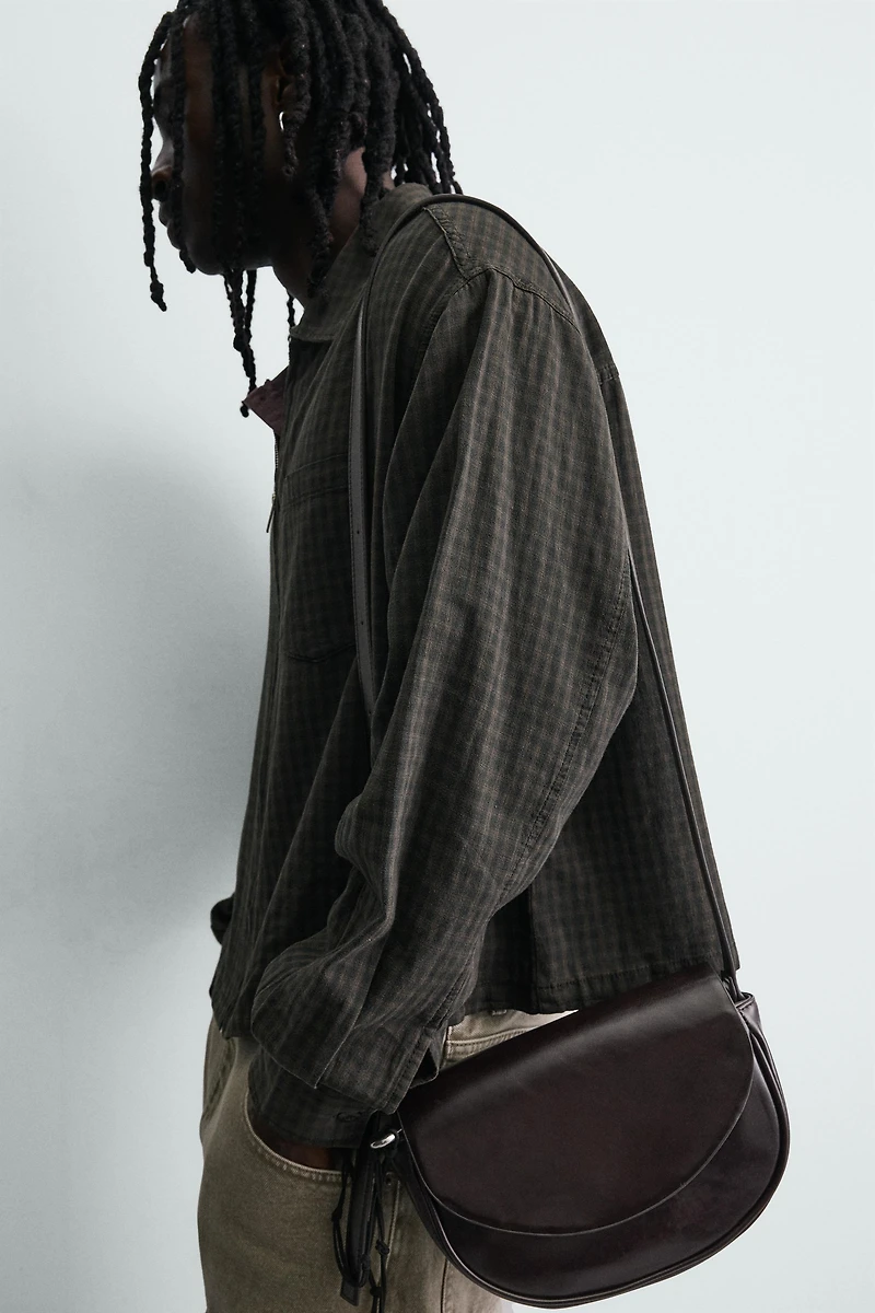 PLAID COTTON - LINEN SHIRT