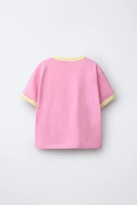 CONTRASTING TEXT T-SHIRT