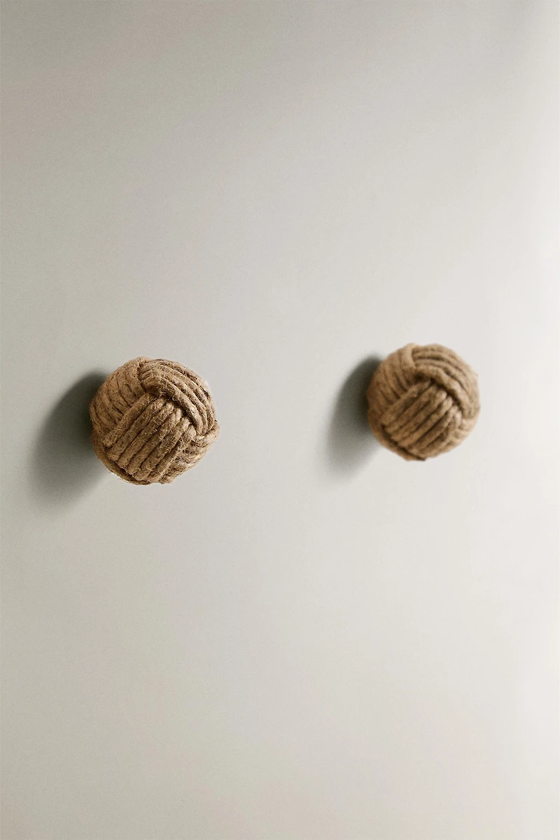 SET OF KNOT KNOBS (SET OF 2)