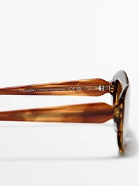Lunettes de soleil effet double
