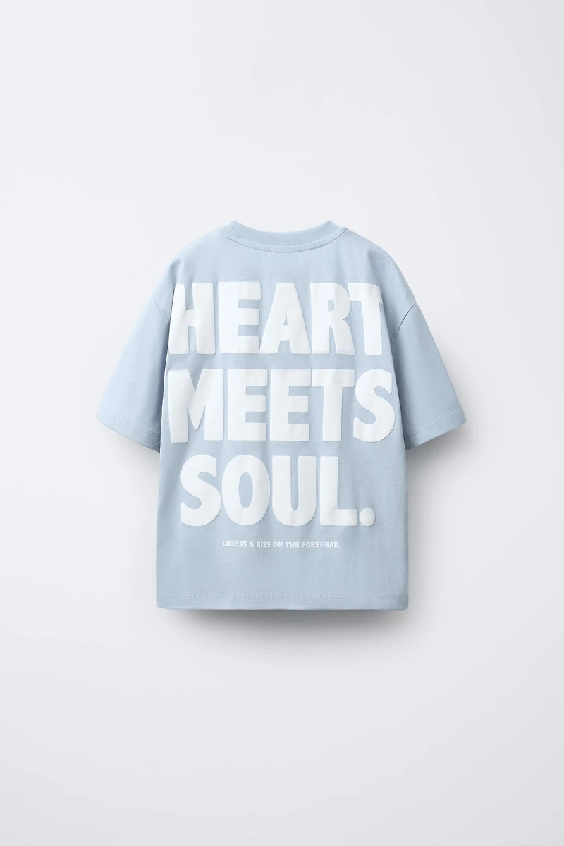 RAISED PRINT T-SHIRT