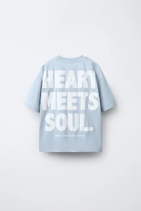 RAISED PRINT T-SHIRT