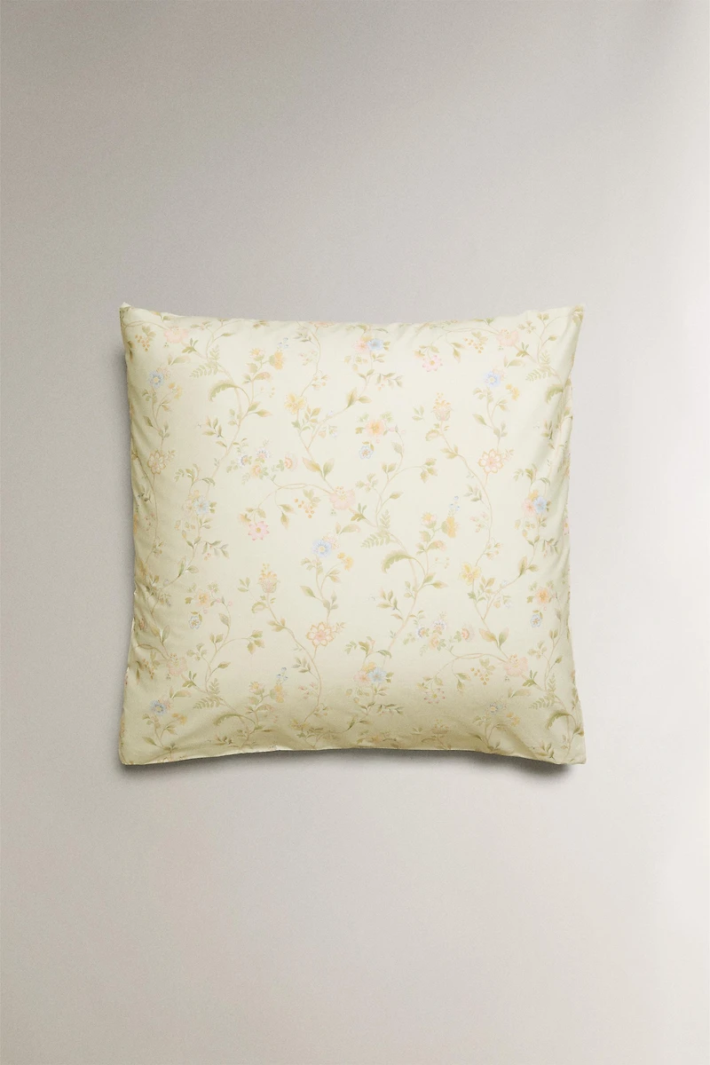 FLORAL PRINT PILLOWCASE