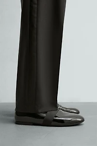 DRESS PATENT EFFECT LOAFERS