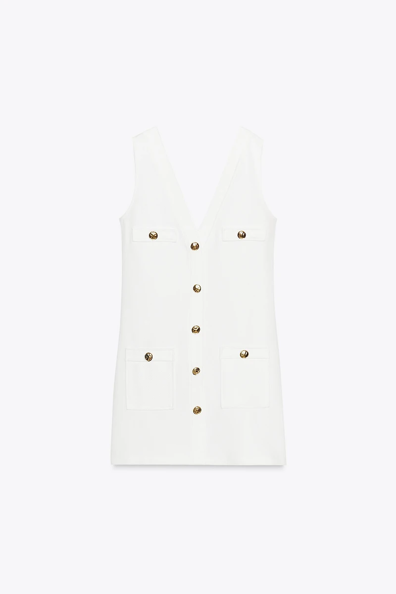 TWILL POCKET DRESS