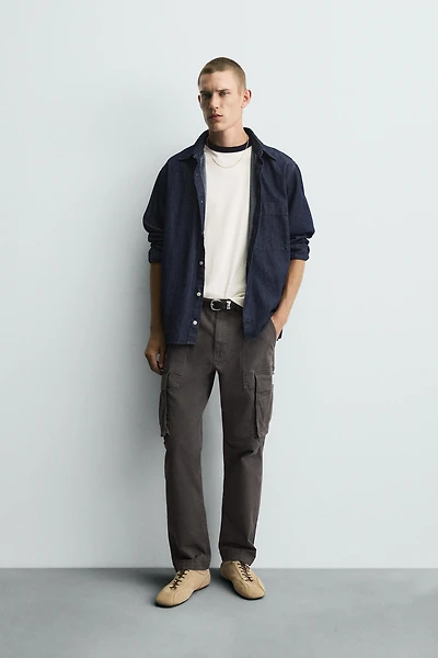 PANTALON CARGO COUPE DÉCONTRACTÉE