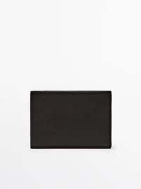 Nappa leather landscape wallet