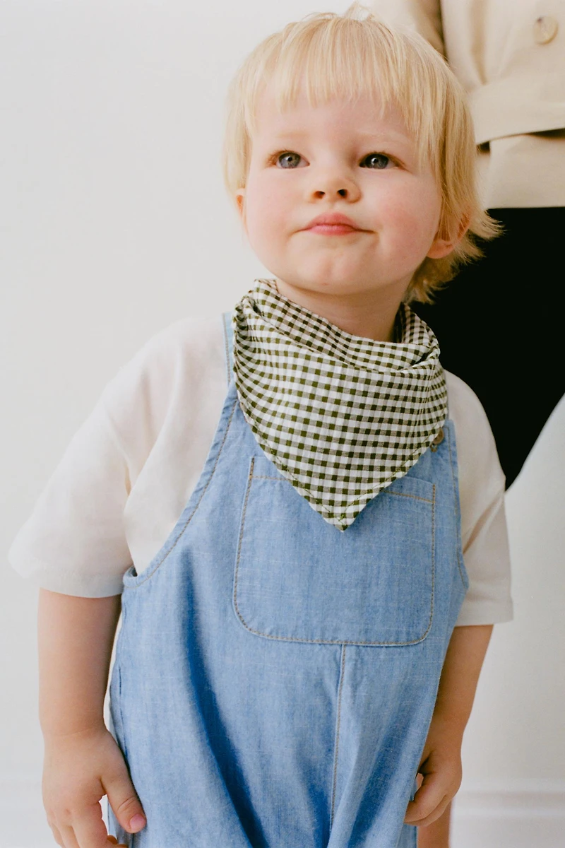 SALOPETTE COURTE EN DENIM