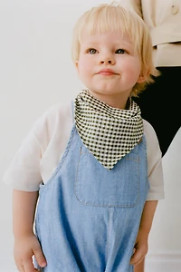 SALOPETTE COURTE EN DENIM