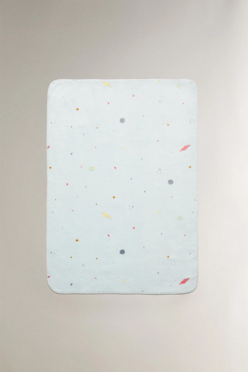 CHILDREN’S FLEECE SPACE BLANKET