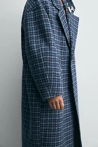 OVERSIZE CHECK COAT HARRY LAMBERT FOR ZARA X DISNEY