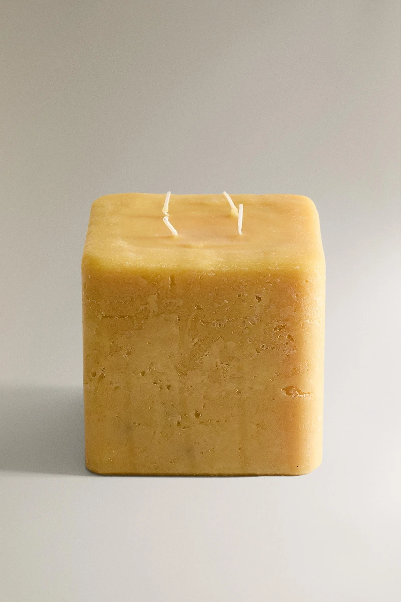 CUIR NUIT SQUARE SCENTED CANDLE