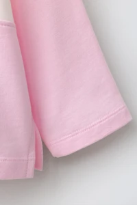 EMBROIDERED HEART COLLAR POLO