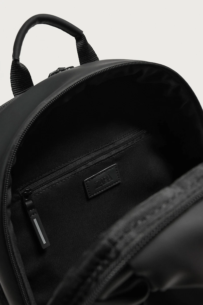 RUBBERIZED BACKPACK