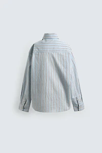 DONALD DUCK PATCH STRIPED SHIRT HARRY LAMBERT FOR ZARA X DISNEY