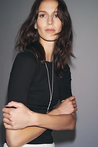 WASHED COTTON T-SHIRT