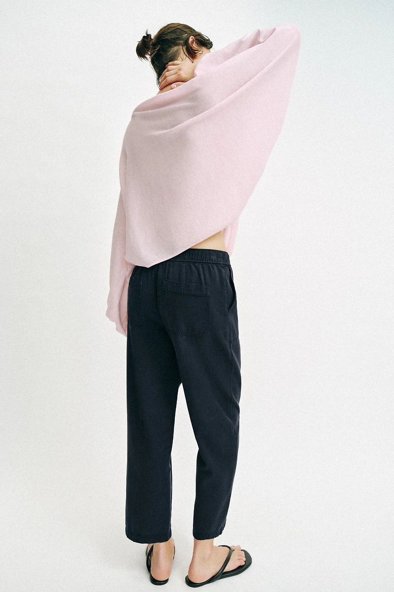ELASTIC WAIST PANTS
