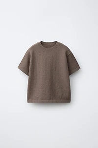 RUSTIC KNIT T-SHIRT