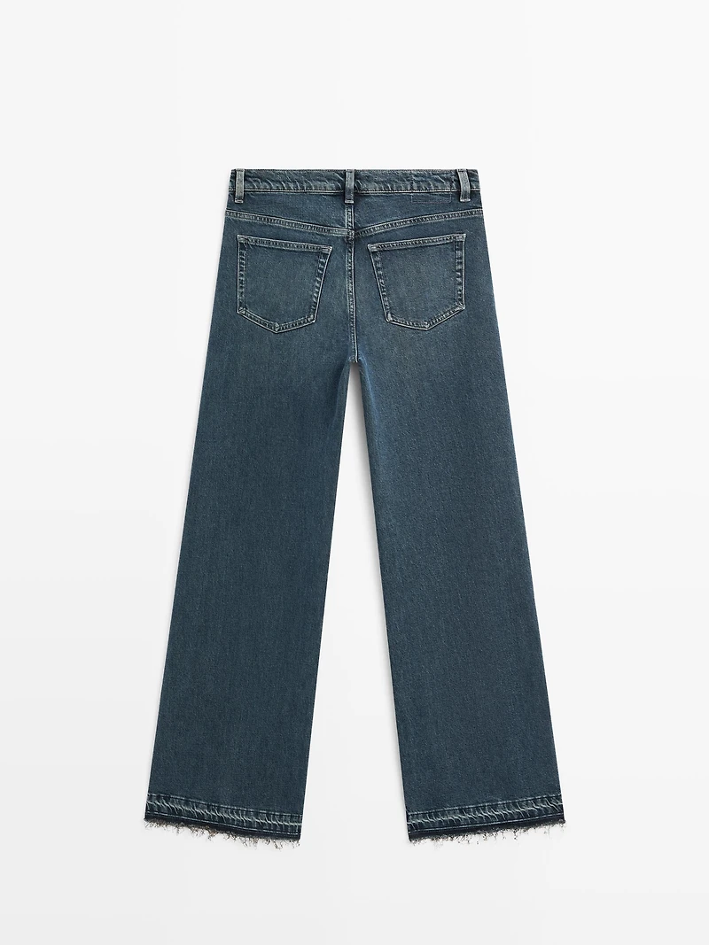 Jean flare mid-rise