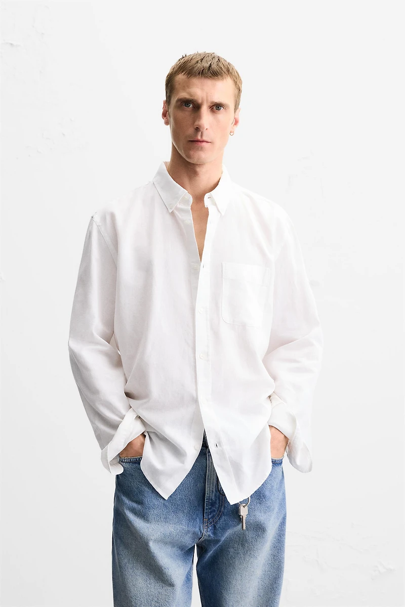LINEN - COTTON SHIRT