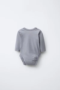 THREE-PACK OF KIMONO NECK FLORAL SOFT QUALITY BODYSUITS