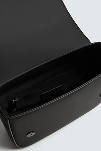 RUBBERIZED TEXTURED CROSSBODY BAG