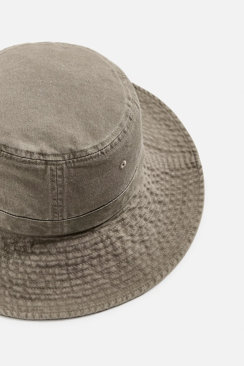 WASHED BUCKET HAT