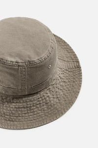 WASHED BUCKET HAT
