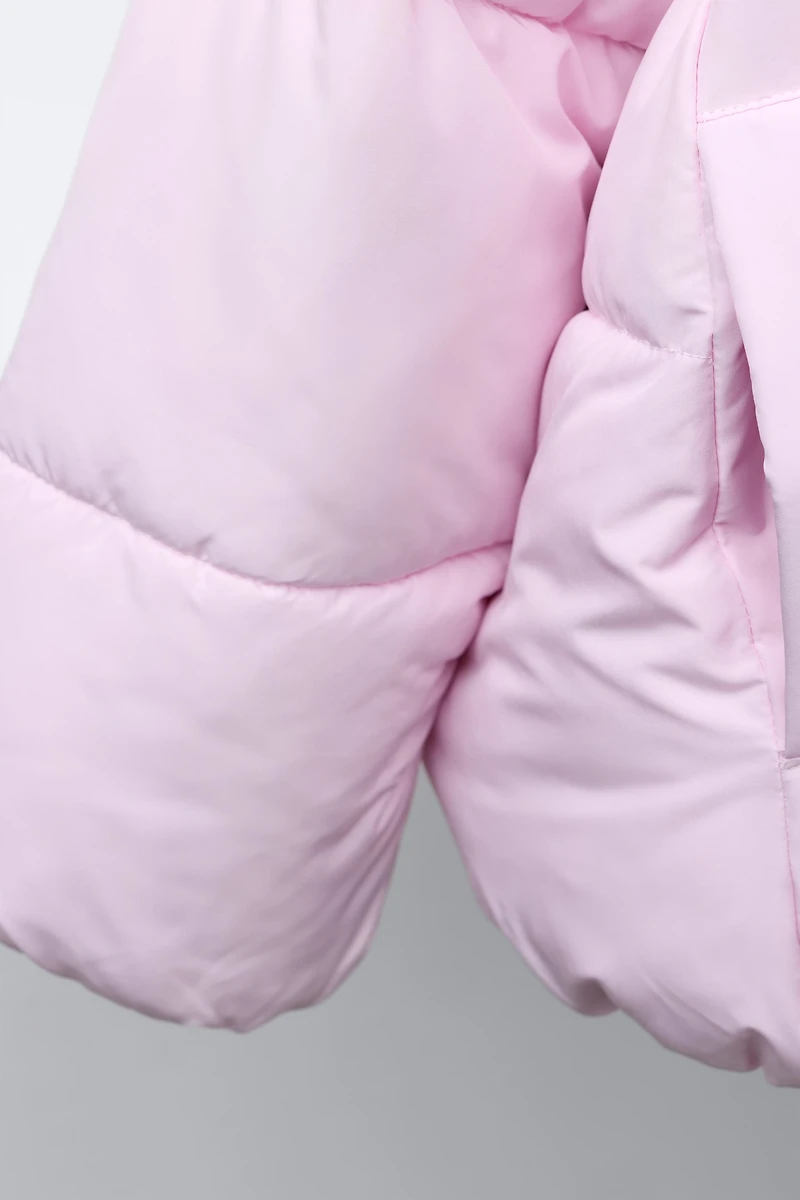 HOODED PUFFER JACKET