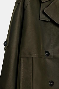 TRENCH COURT DÉPERLANT COLLECTION ZW