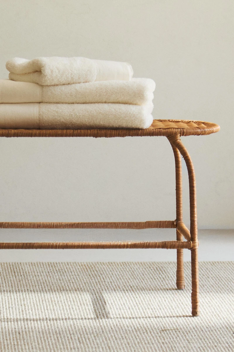 RATTAN BENCH