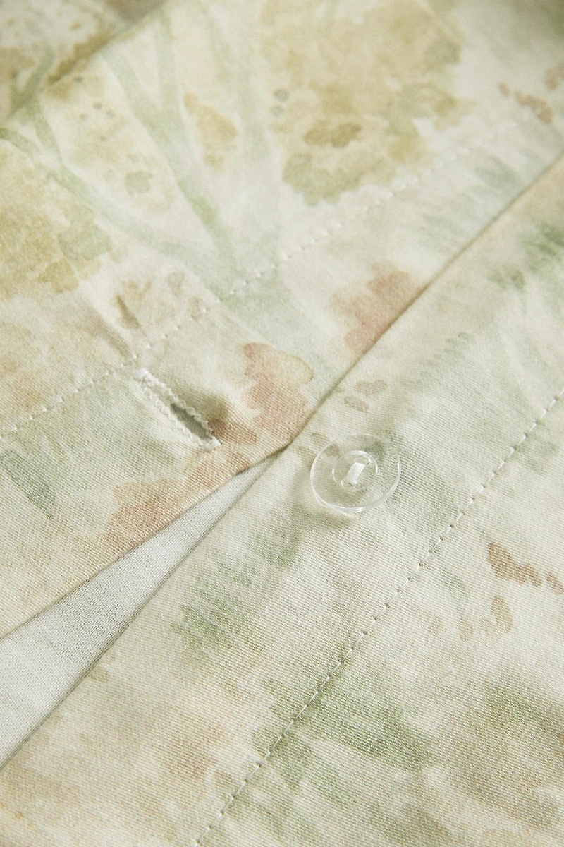 GARDEN PRINT FLAT SHEET