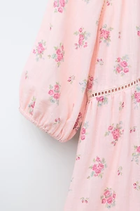FLORAL LACE DRESS