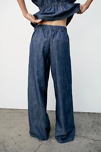 PANTALON DROIT EN LIN