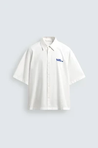 WASHED GRAPHIC PRINT SHIRT