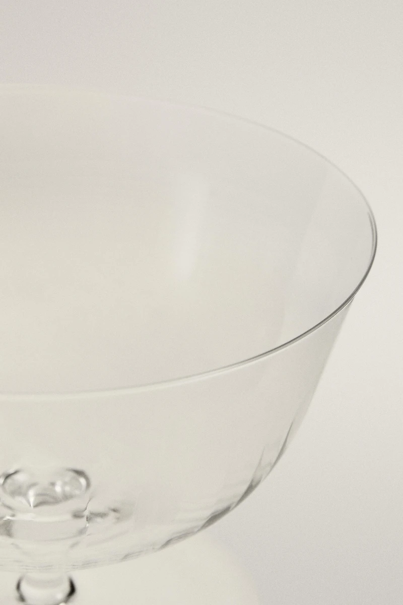 GLASS ICE-CREAM CUP