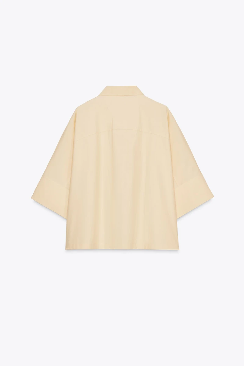 ZW COLLECTION POPLIN SHIRT