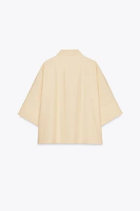 ZW COLLECTION POPLIN SHIRT