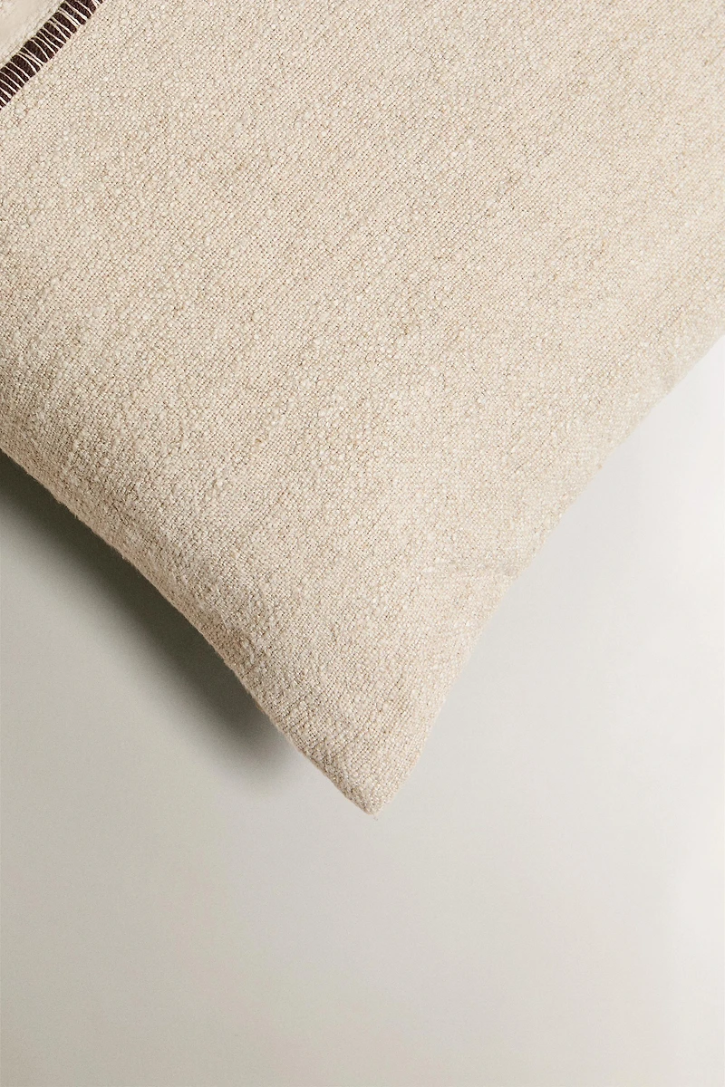 HOUSSE DE COUSSIN LIGNES