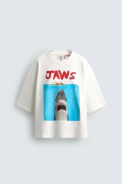 JAWS ©UCS LLC AND AMBLINX DYLAN´S T-SHIRT CLUB X ZARA ILLUSTRATED