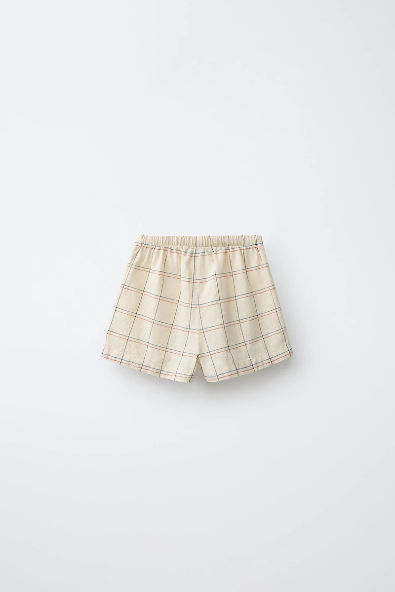 PLAID SHORTS