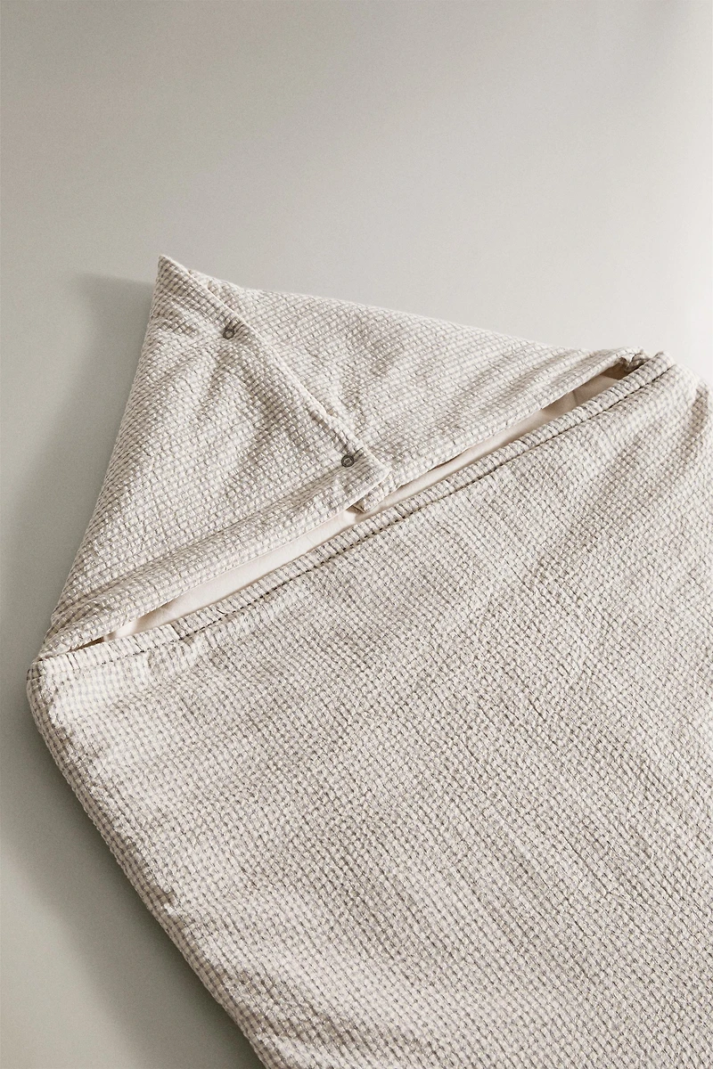 GINGHAM CARRYCOT BABY WRAP