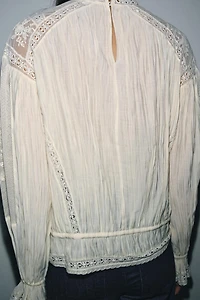 ZW COLLECTION EMBROIDERED ROMANTIC BLOUSE