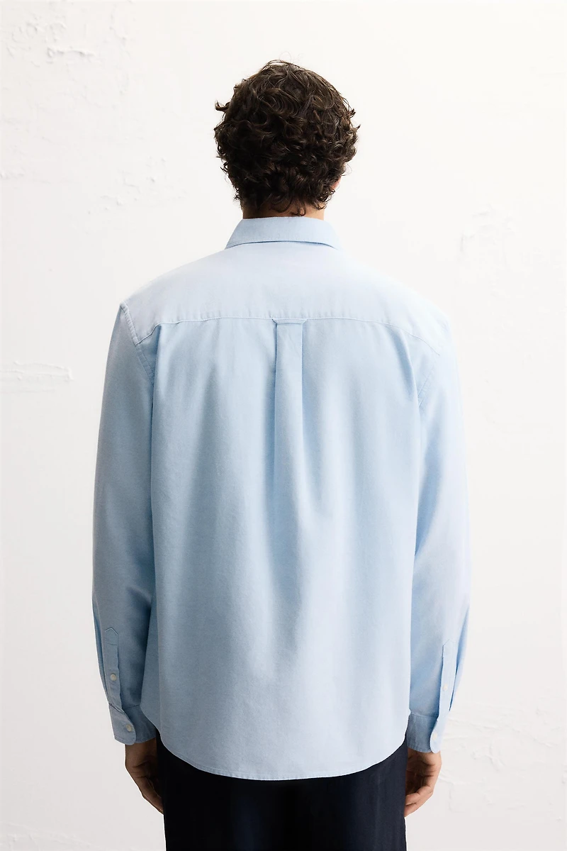 TEXTURED OXFORD SHIRT