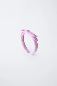 SERRE-TÊTE UNI AVEC NŒUD