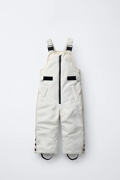 COLOR BLOCK WATER-RESISTANT AND WINDPROOF OVERALLS
