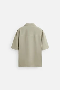 TECHNICAL ZIP POLO SHIRT