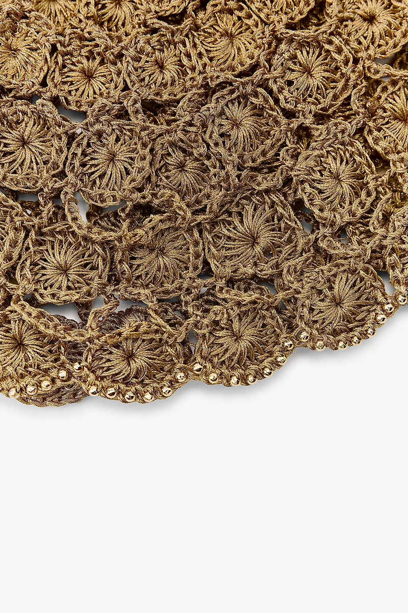 LIMITED EDITION BEADED CROCHET CAP