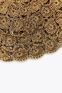 LIMITED EDITION BEADED CROCHET CAP