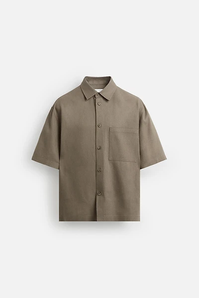 VISCOSE - JUTE SHIRT
